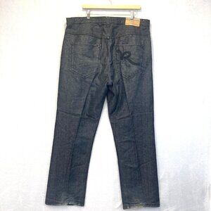 Vintage Y2K Rocawear Relaxed Jeans Mens 40x35 Baggy Straight Leg Denim Black